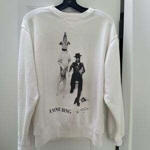 Anine Bing Ramona Sweatshirt - David Bowie Photographed by Terry O’Neill - S/P